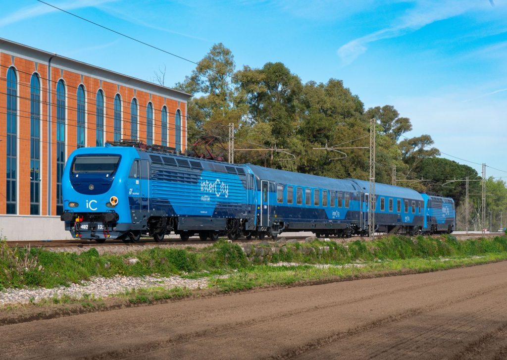 Regional train in Italy