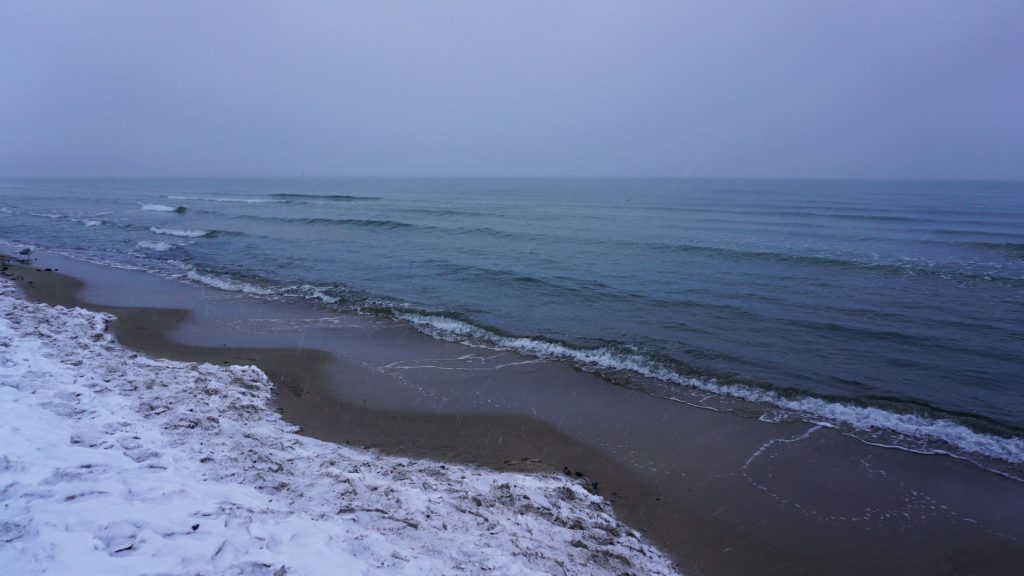 Sopot seafront on the Baltic coast of Poland